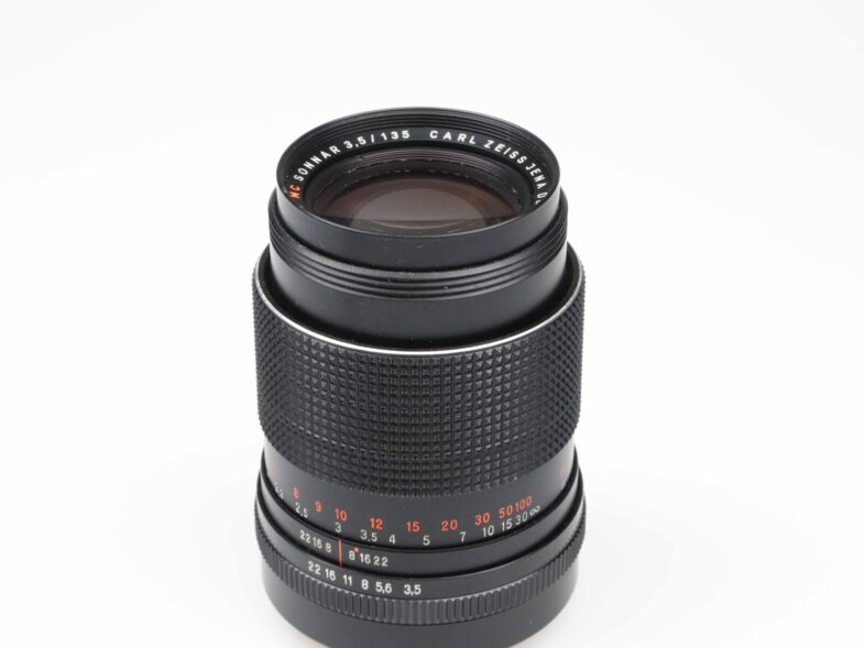 Zeiss Sonnar 135mm f3.5 MC Objektiv lens M42 Anschluss mount 97559 - Image 2